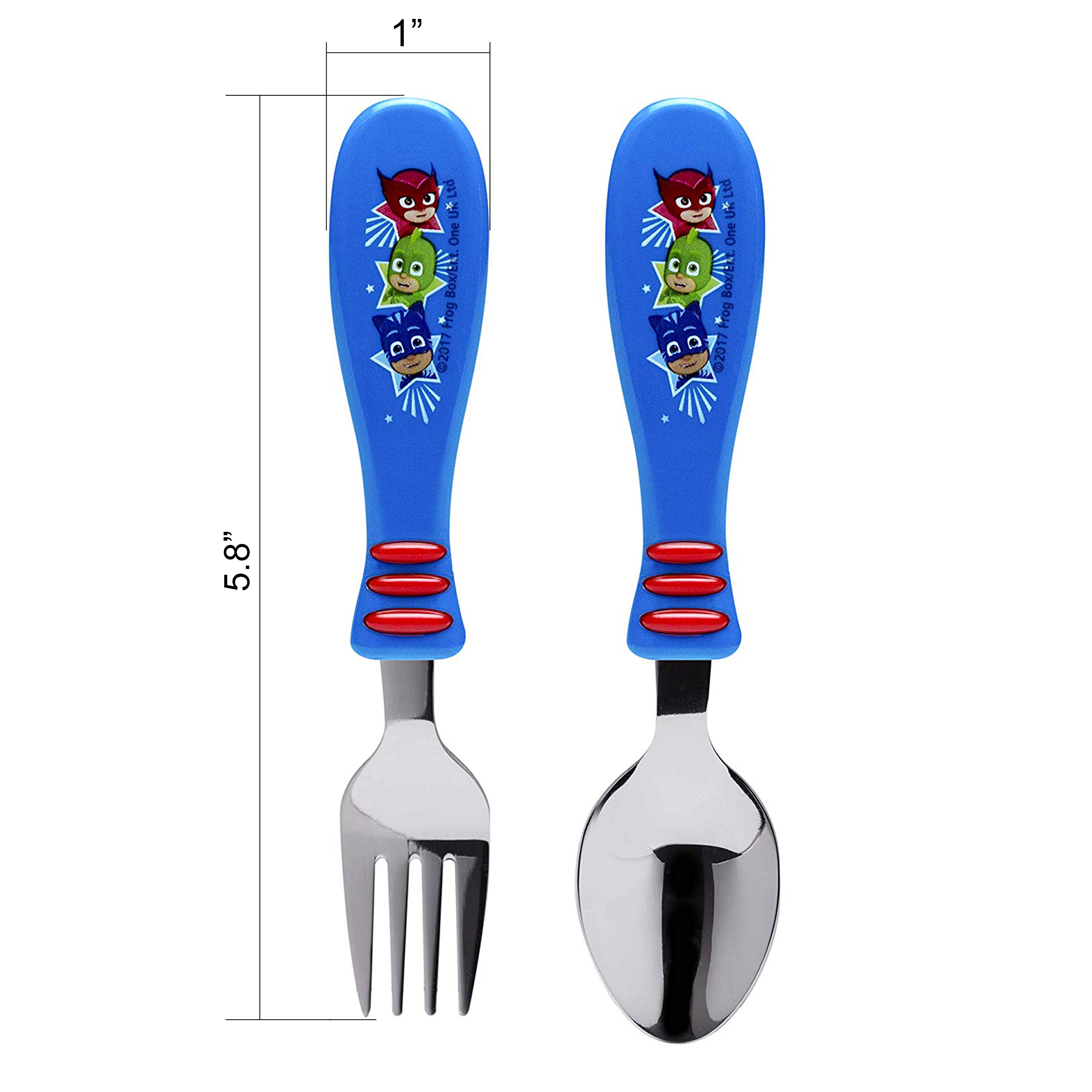 PJ Masks Kid’s Flatware, Catboy, Owlette & Gekko, 4-piece set slideshow image 6 PJ Masks Kid’s Flatware, Catboy, Owlette & Gekko, 4-piece set slideshow image 6