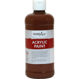 Acrylic Paint 16 oz, Burnt Sienna