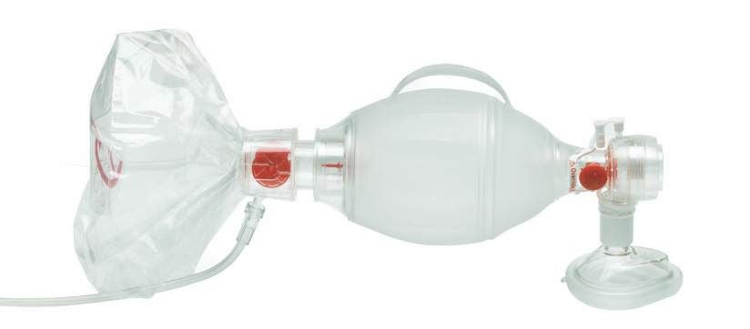Ambu RESUSCITATOR, SPUR II W/O2 DET&MANOMETER ADLT (6/CS)