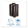 Boardwalk,  LLDPE Liner, 56 gal Capacity, 43 in Wide, 47 in High, 1.6 Mils Thick, Black