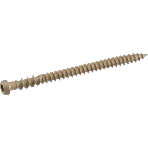 Tan Star-Drive Composite Deck Screw #8 x 1-5/8