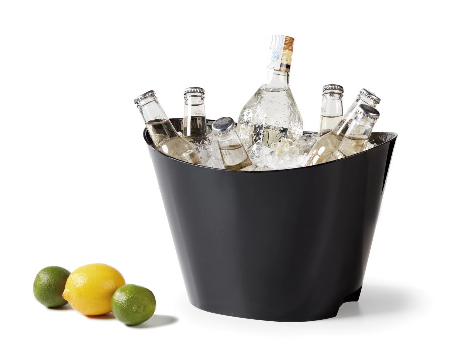 Seau à champagne en plastique ovale de 32 cm