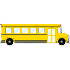 Core Decor School Bus Giant Banner, 65-3/8" x 21-1/4"