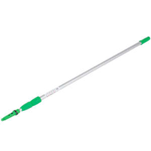Unger, OptiLoc™ 3-section Poles, Extension Handle, 144", Aluminum, Silver