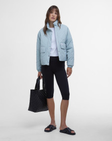 Zola Quilted Jacket Light Steel Blue/Silver Birch