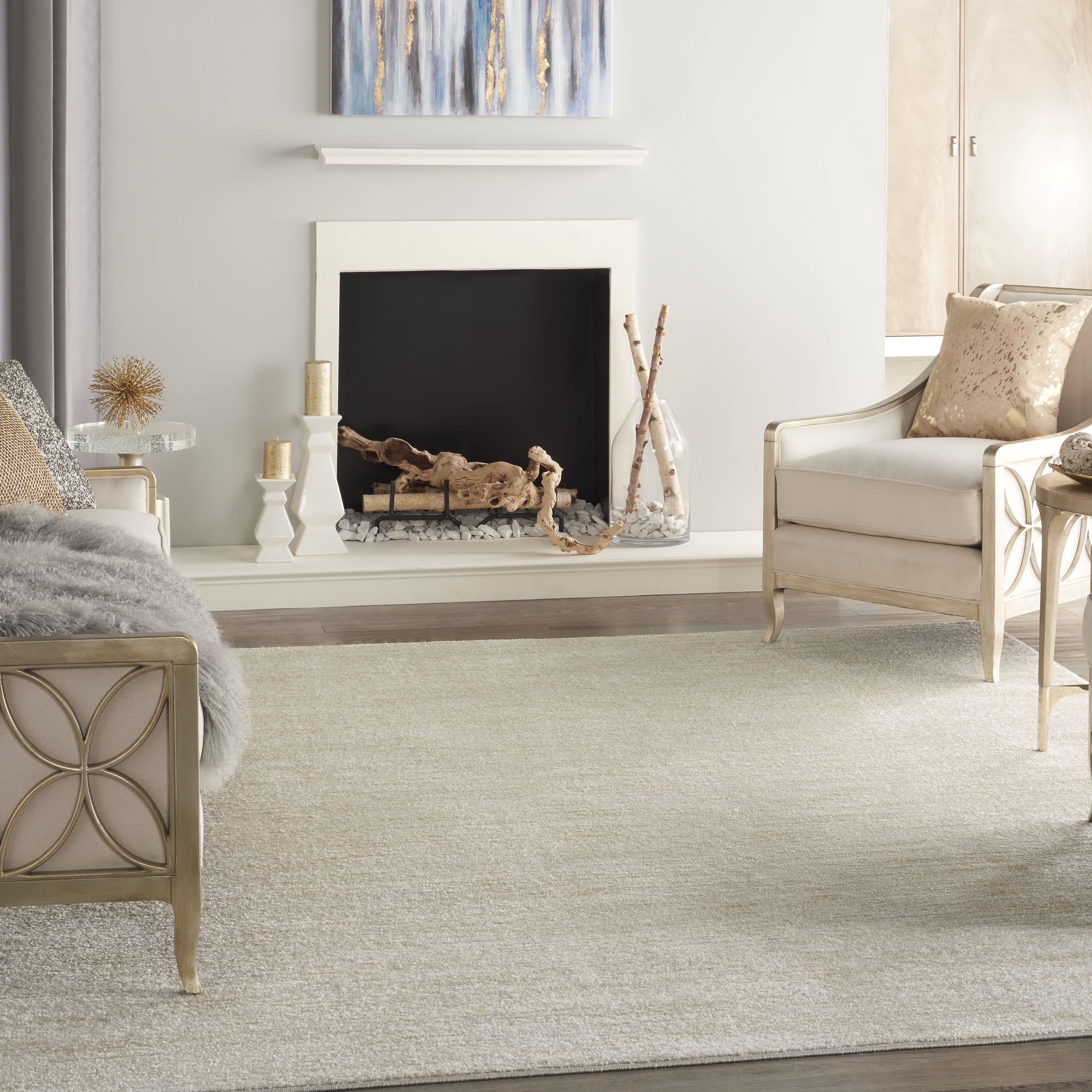 Nourison Nourison Essentials 8' x 10' Ivory Beige Outdoor Rug