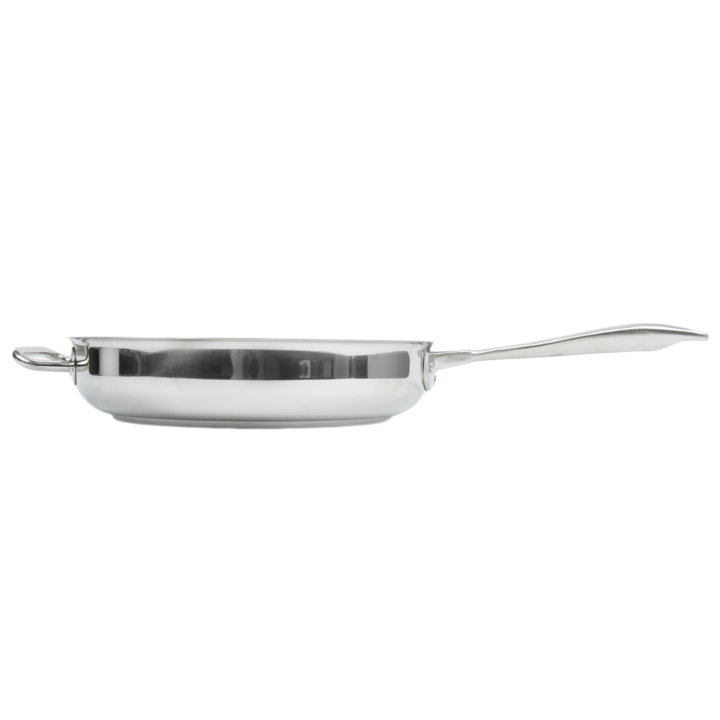 12 ½-inch Intrigue® stainless steel frying pan with Ceramiguard® II nonstick coating