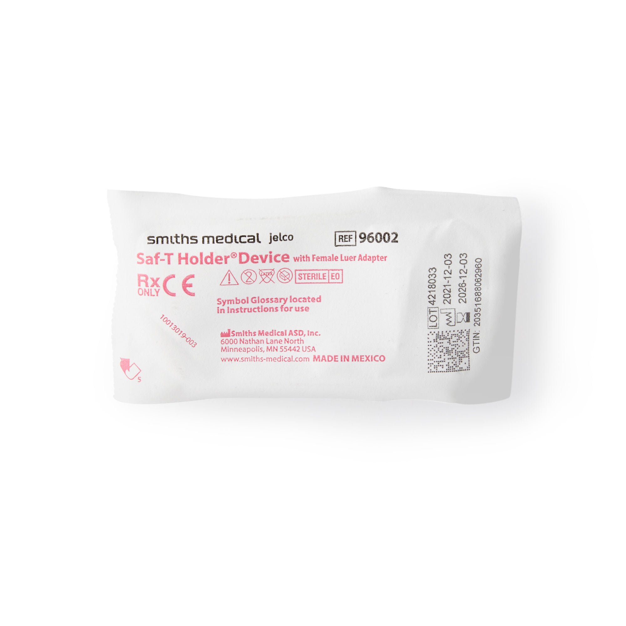 Saf-T Holder® Blood Collection Holder