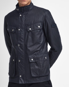 Duke Waxed Jacket Classic Navy