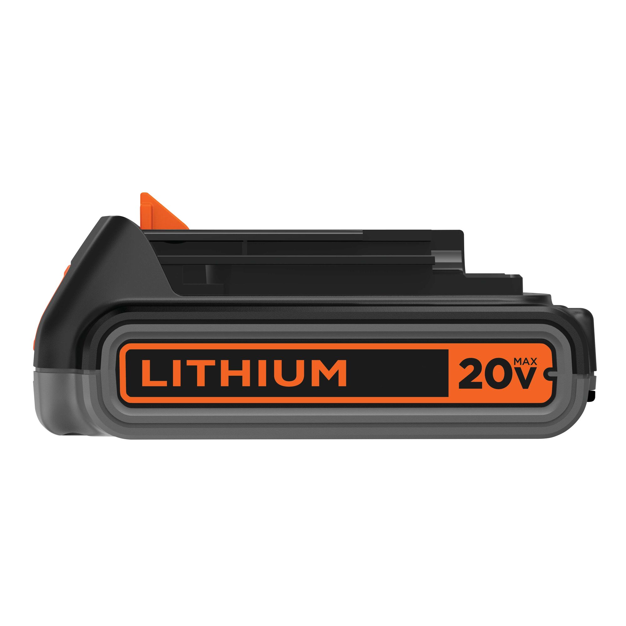 20 volt MAX 2.0 Amp per hour lithium battery pack.