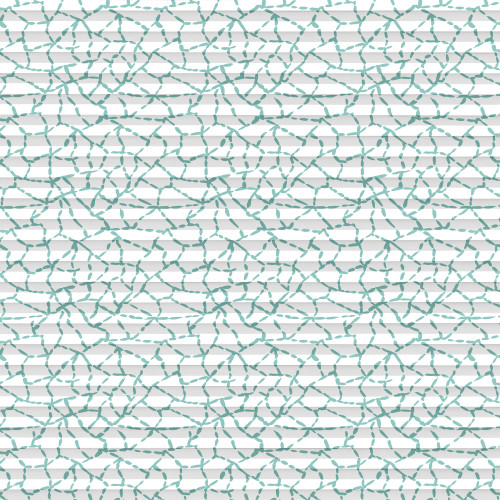 Darwin Teal Pleated blind