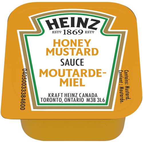  HEINZ sauce Moutarde-miel – 120 x 25 mL 