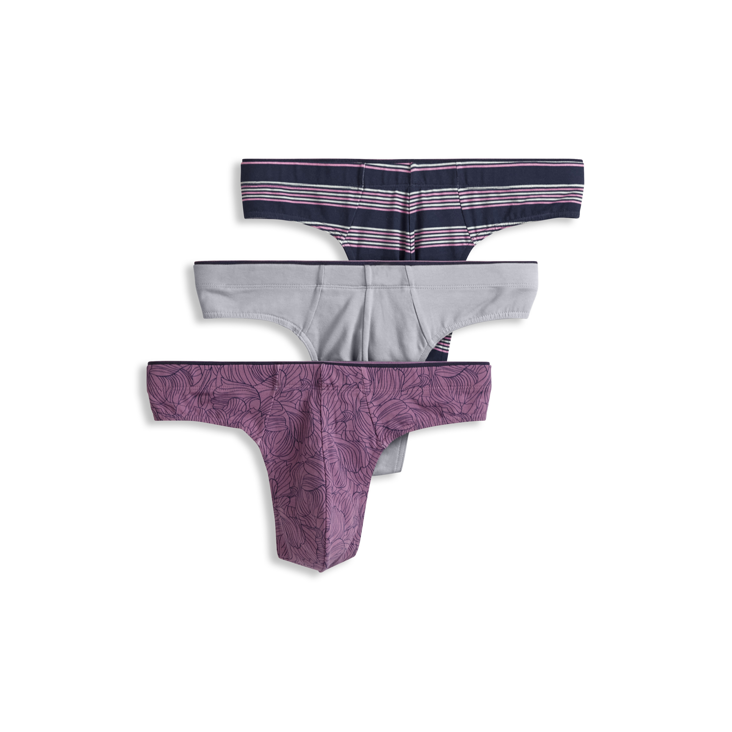 Jockey Men's True Style Thong - 3 Pack - Picture 30 of 41