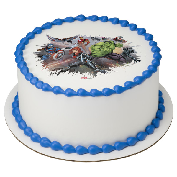 MARVEL Avengers I Am An Avenger PhotoCake® Edible Image®