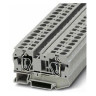 Feed-Through Terminal Block Spring-Cage Connection 1000V 41A 24-8 AWG 8.2mm W Gray