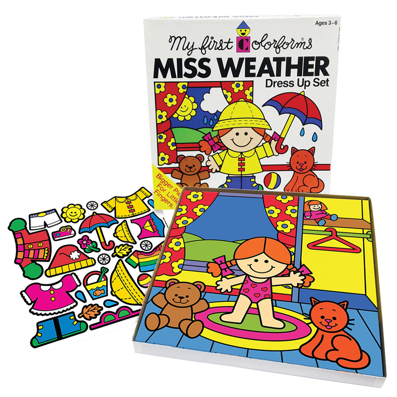 My First Colorforms® Miss Weather Dress Up Set
