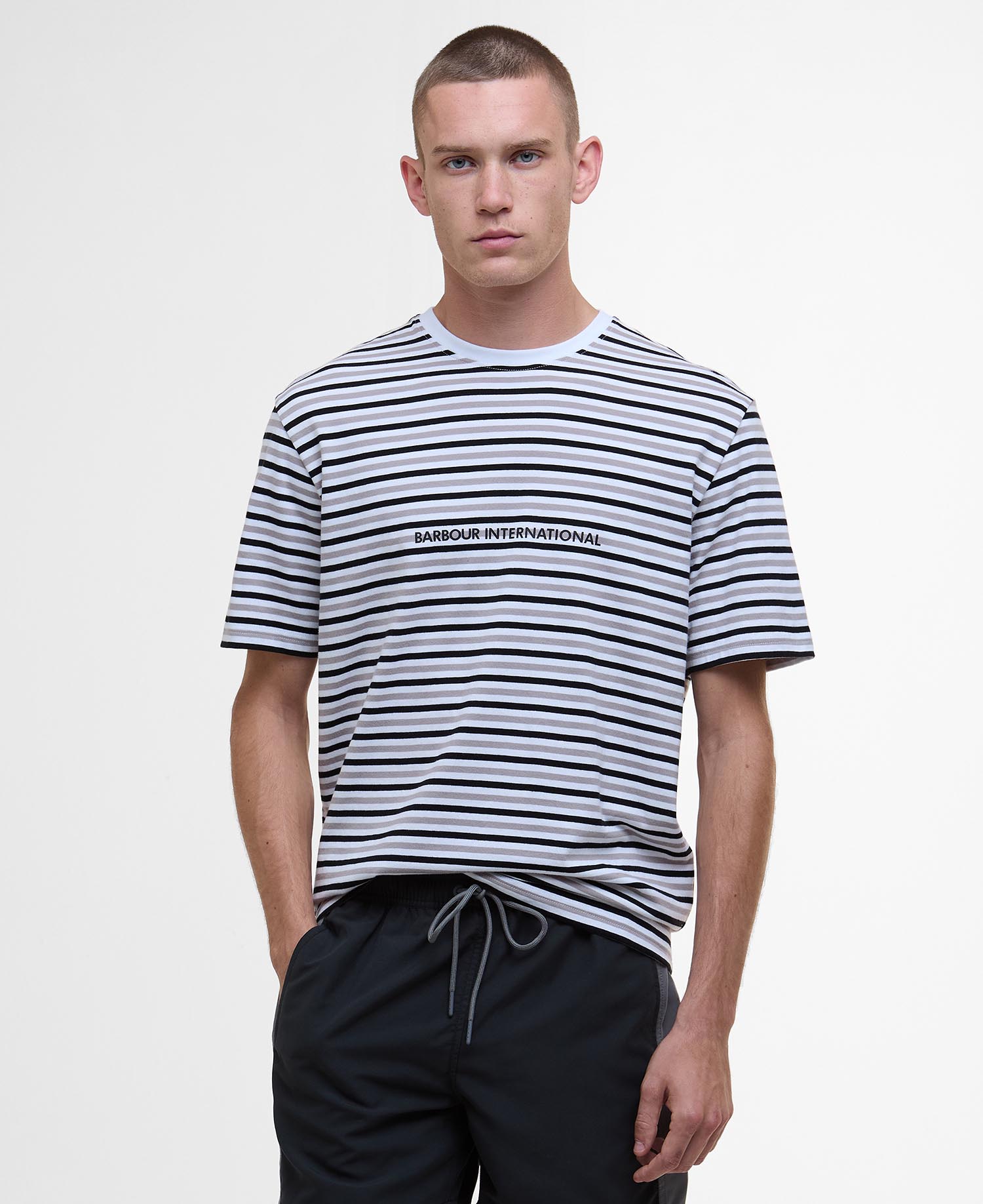 Micro Stripe Logo T-Shirt image number 0