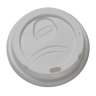 Dixie, Dome Hot Drink Lids, Fits 8 oz Cups, Plastic, White,