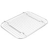 Half-size Super Pan V® stainless steel wire cooling grate