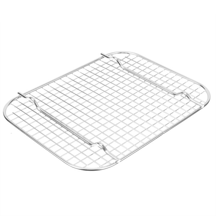 Half-size Super Pan V® stainless steel wire cooling grate