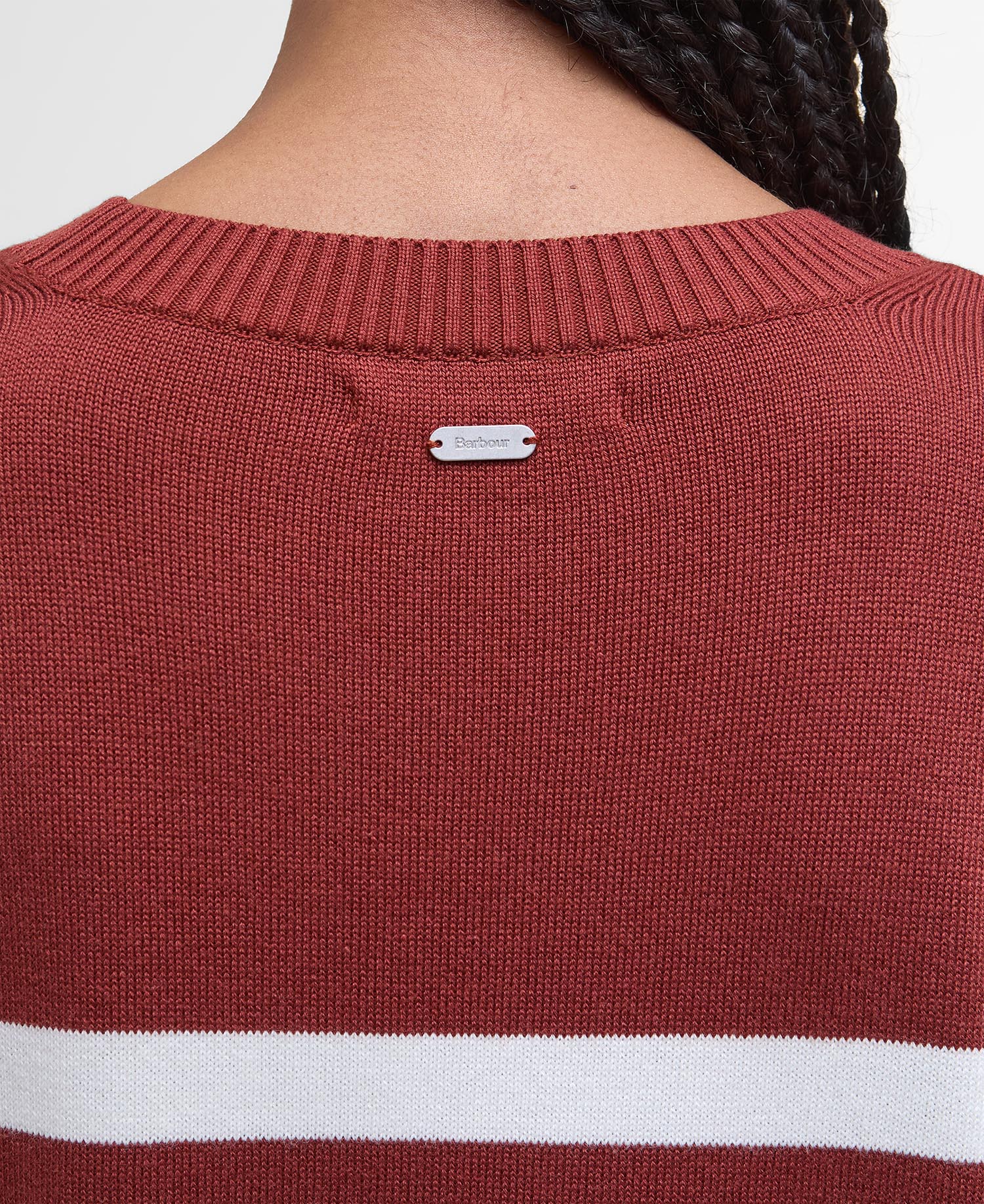 Demi Striped Crew Neck Jumper image number 4