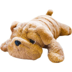 Happy Hugs Sensory Weighted Plush Bulldog