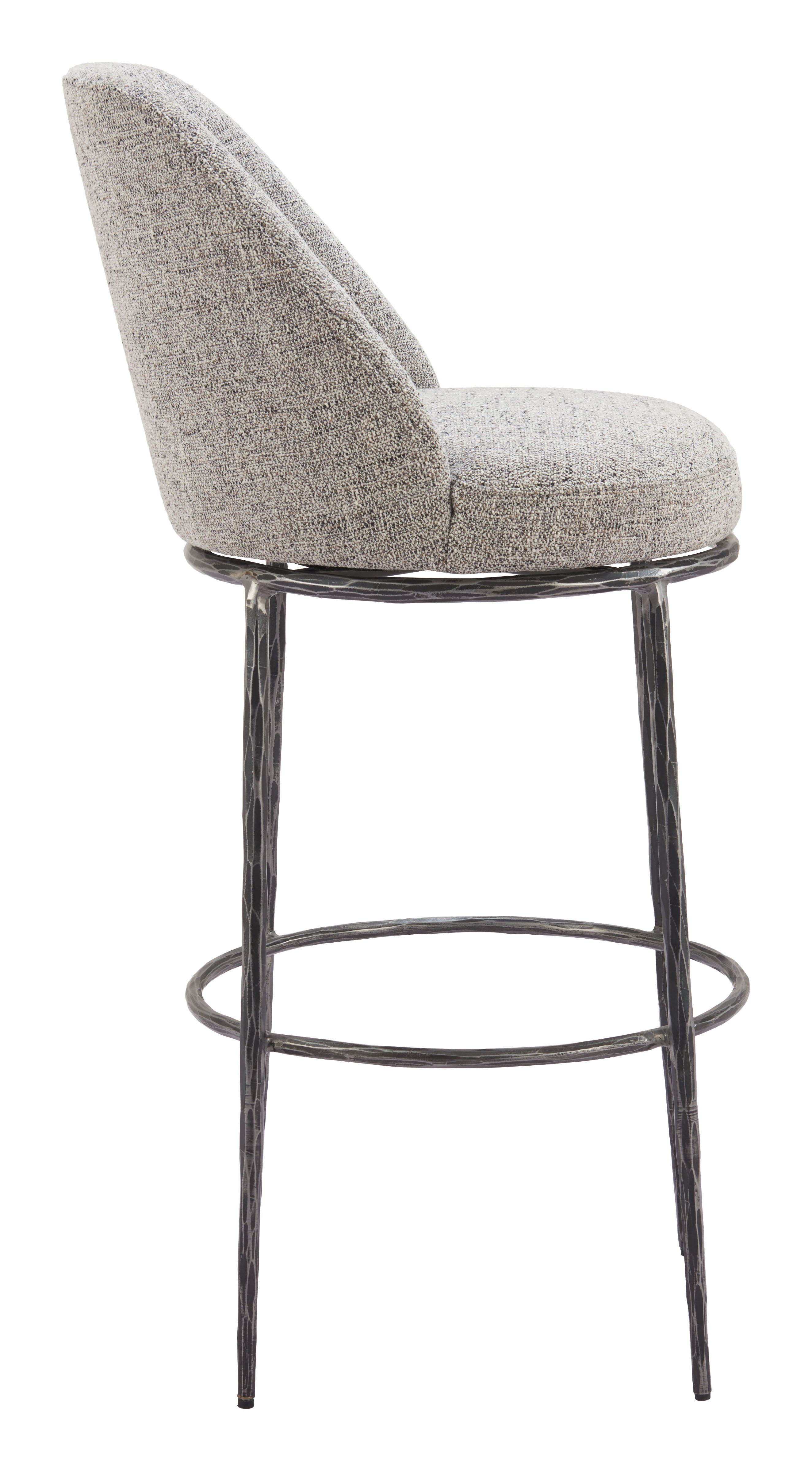 Nordhavn Swivel Barstool Gray product image