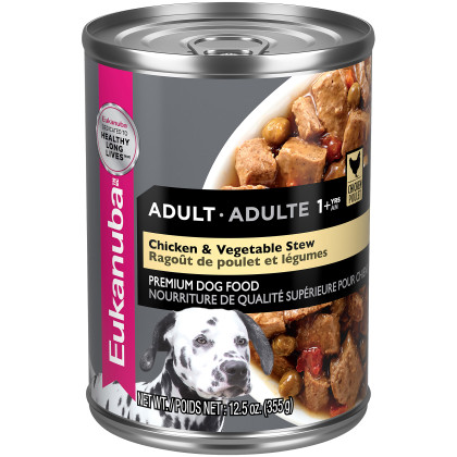 Adult Chicken & Vegetable Stew Canned Dog Food