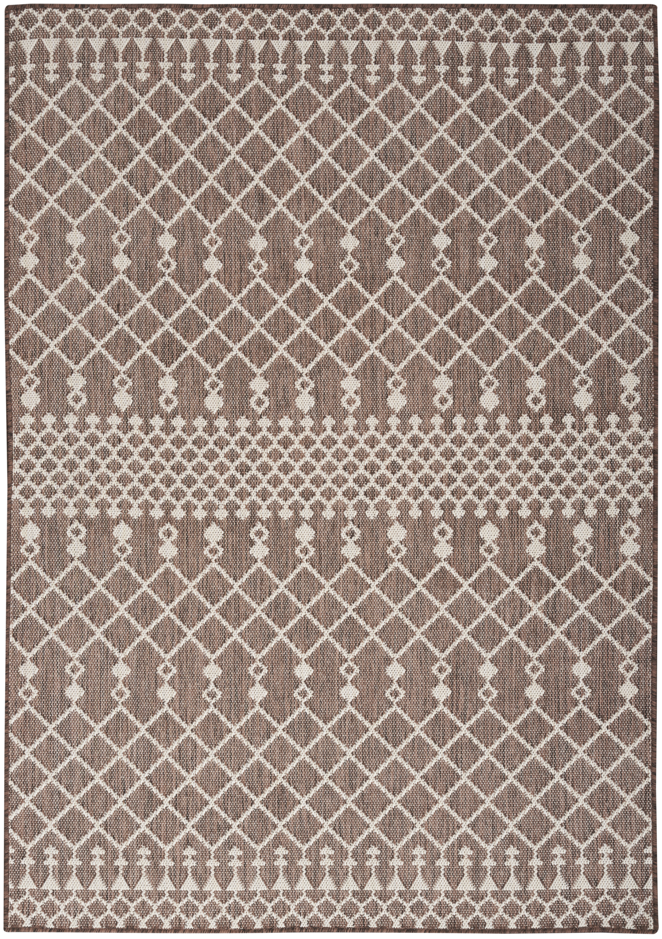 Nourison Positano 6' x 9' Natural Modern Rug