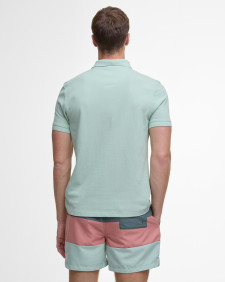 Sports Short-Sleeved Polo Shirt Pale Apple