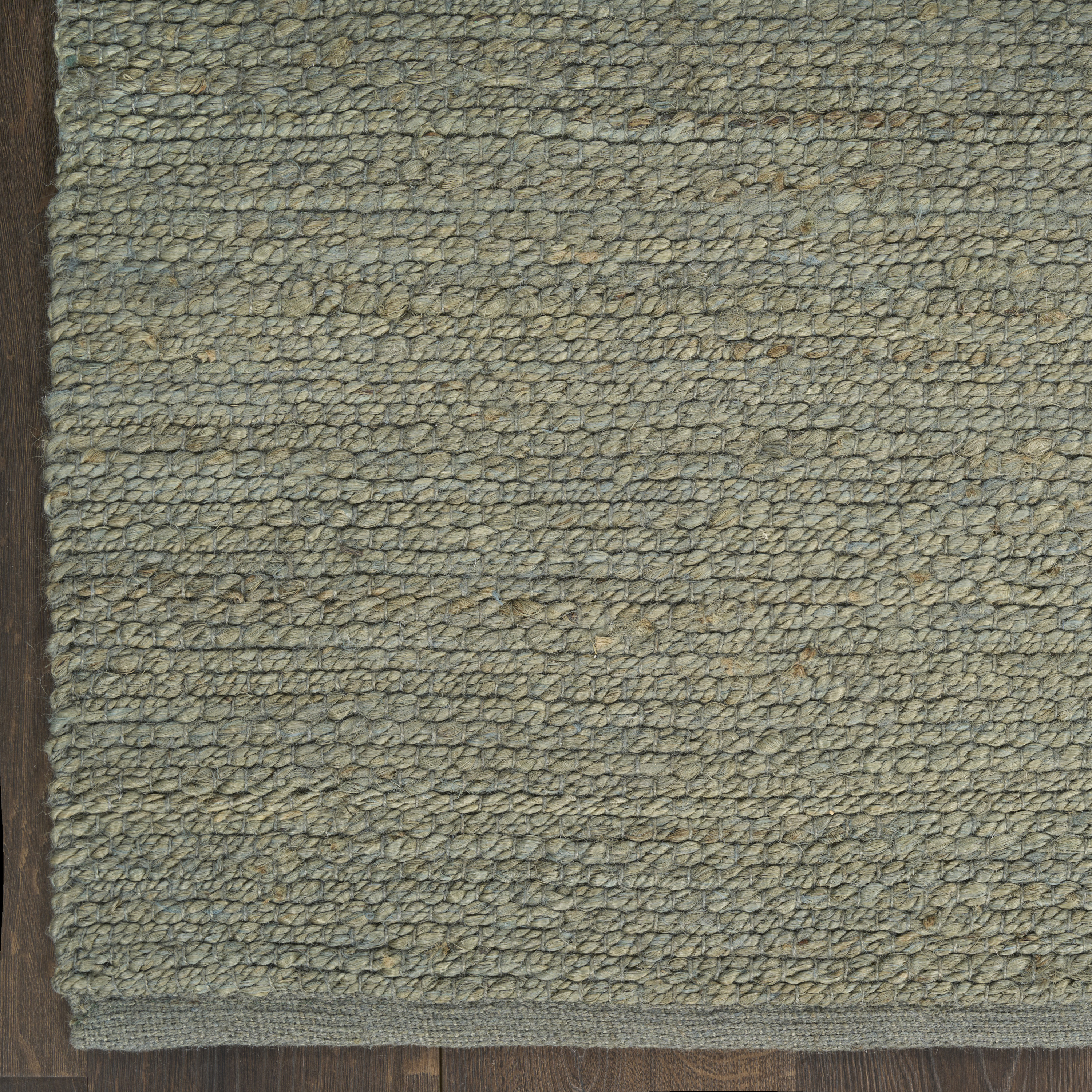 Nourison Natural Jute 2' x 3' Sage Farmhouse Indoor Rug