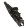 LC Fiber Optic Connector, Simplex, 50 µm Multimode, 1.6 mm, Black Boot