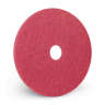 Hillyard, Trident Flamingo Auto Scrub Round Floor Pad, 18", Pink