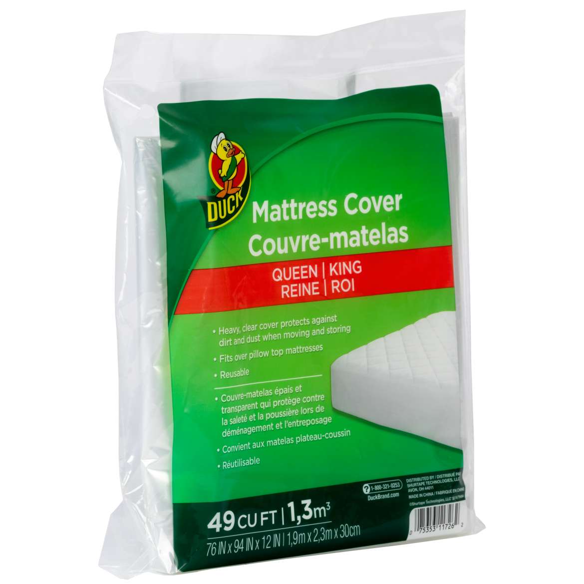 Queen/King Bed Mattress Cover Image