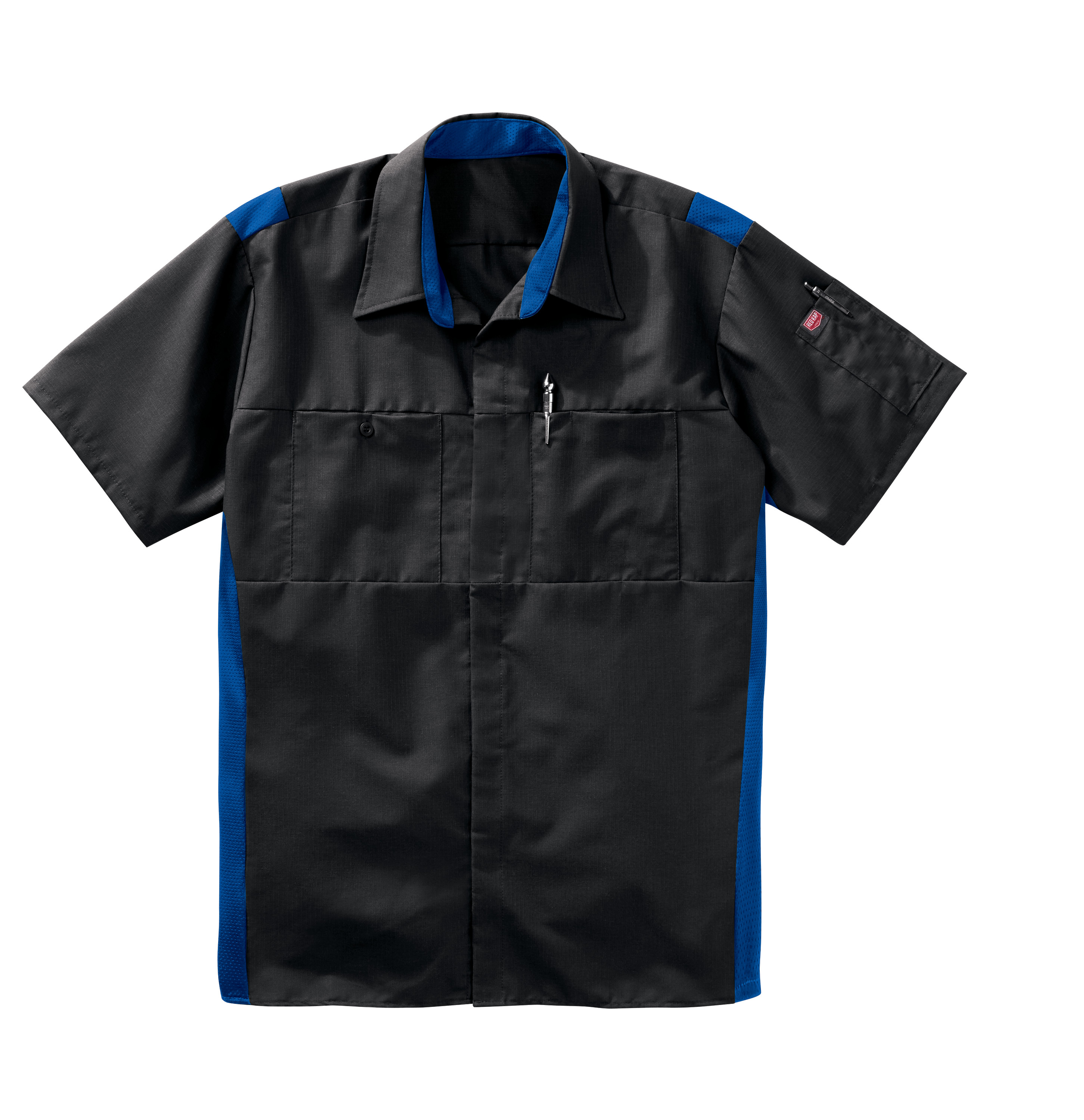 Camisa Red Kap para hombre manga corta Performance Plus Shop con tecnología Oilblok - Imagen 16 de 41