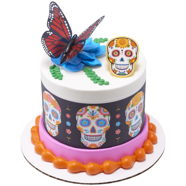 Día de los Muertos Assortment Cupcake Rings