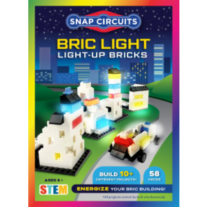 Bric Light STEM Circuit Building Set, 53 Pieces