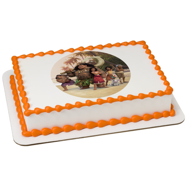 Disney's Moana 2 Ocean Connection PhotoCake® Edible Image®