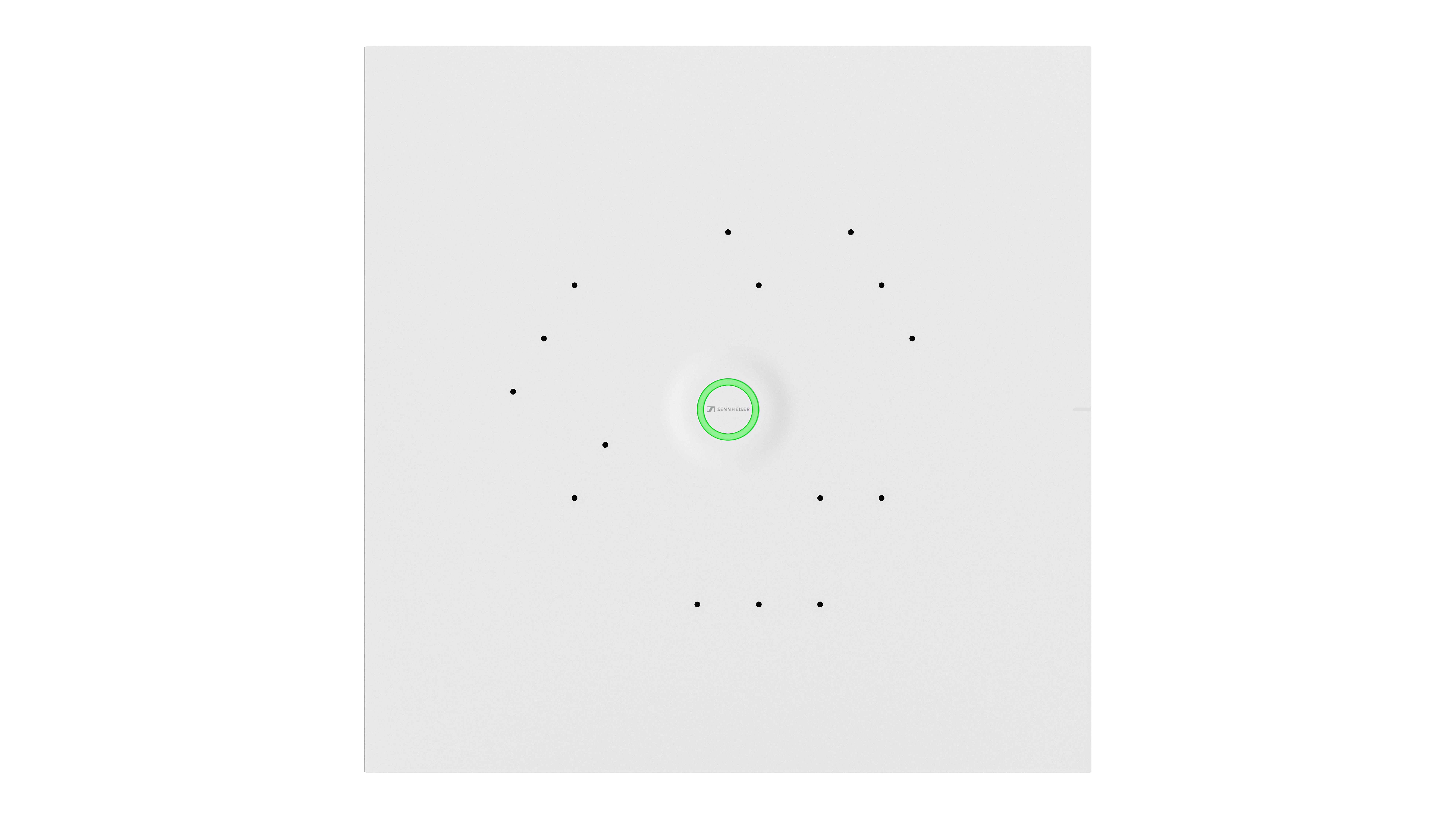 Sennheiser TCCM CT-W TeamConnect Ceiling Medium ceiling-tile kit white
