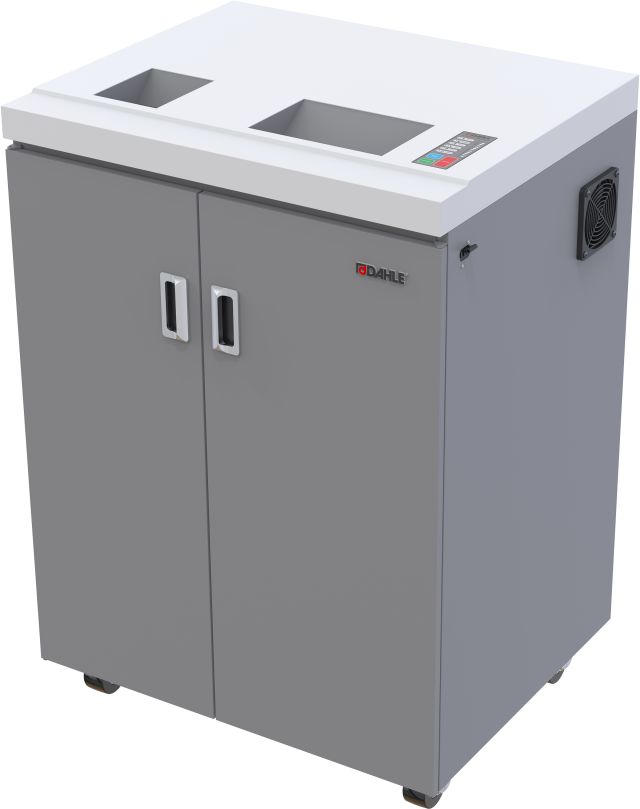 The PowerTEC® 747 CS High Security Combination Shredder is NSA approved for the top-secret destruction of paper, CDs/DVDs, and Blu-ray discs.