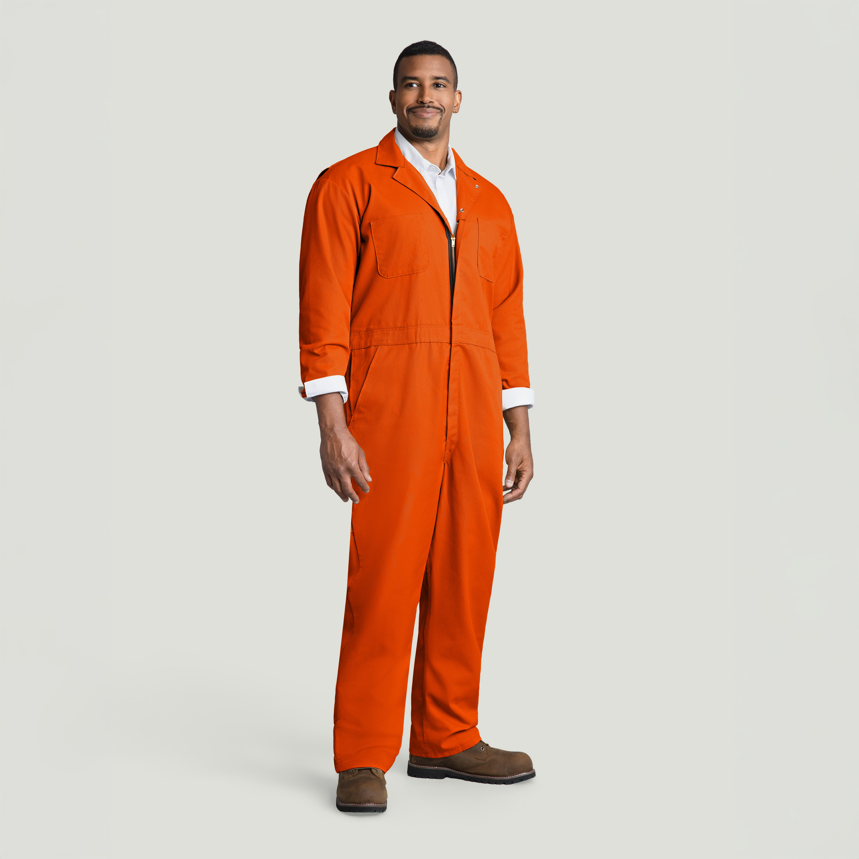Red Kap Twill Action Back Coverall with Chest Pockets - Picture 26 of 41