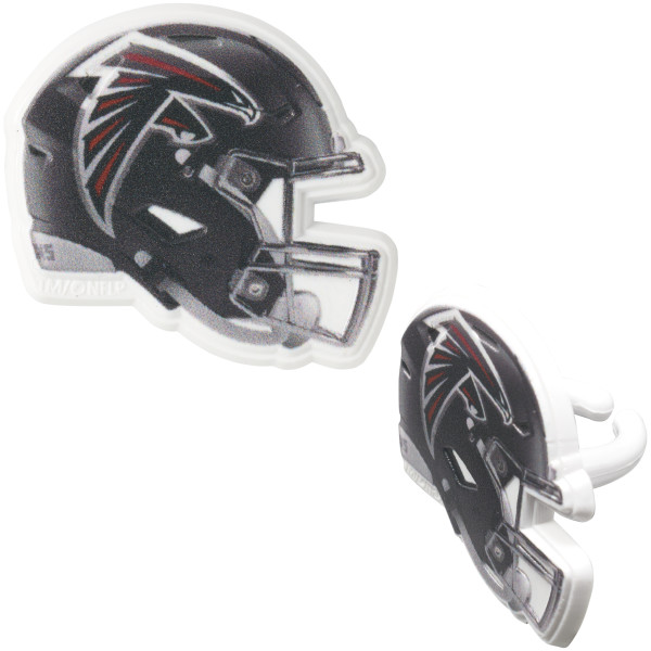 NFL Team Helmet Cupcake Rings