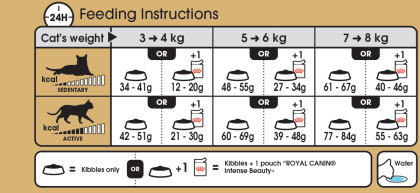 Bengal feeding guide