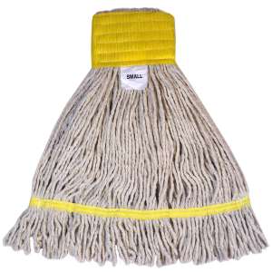 Hillyard, High Performance, Small, Looped-End, 5" Headband, Blend, Natural, Wet Mop