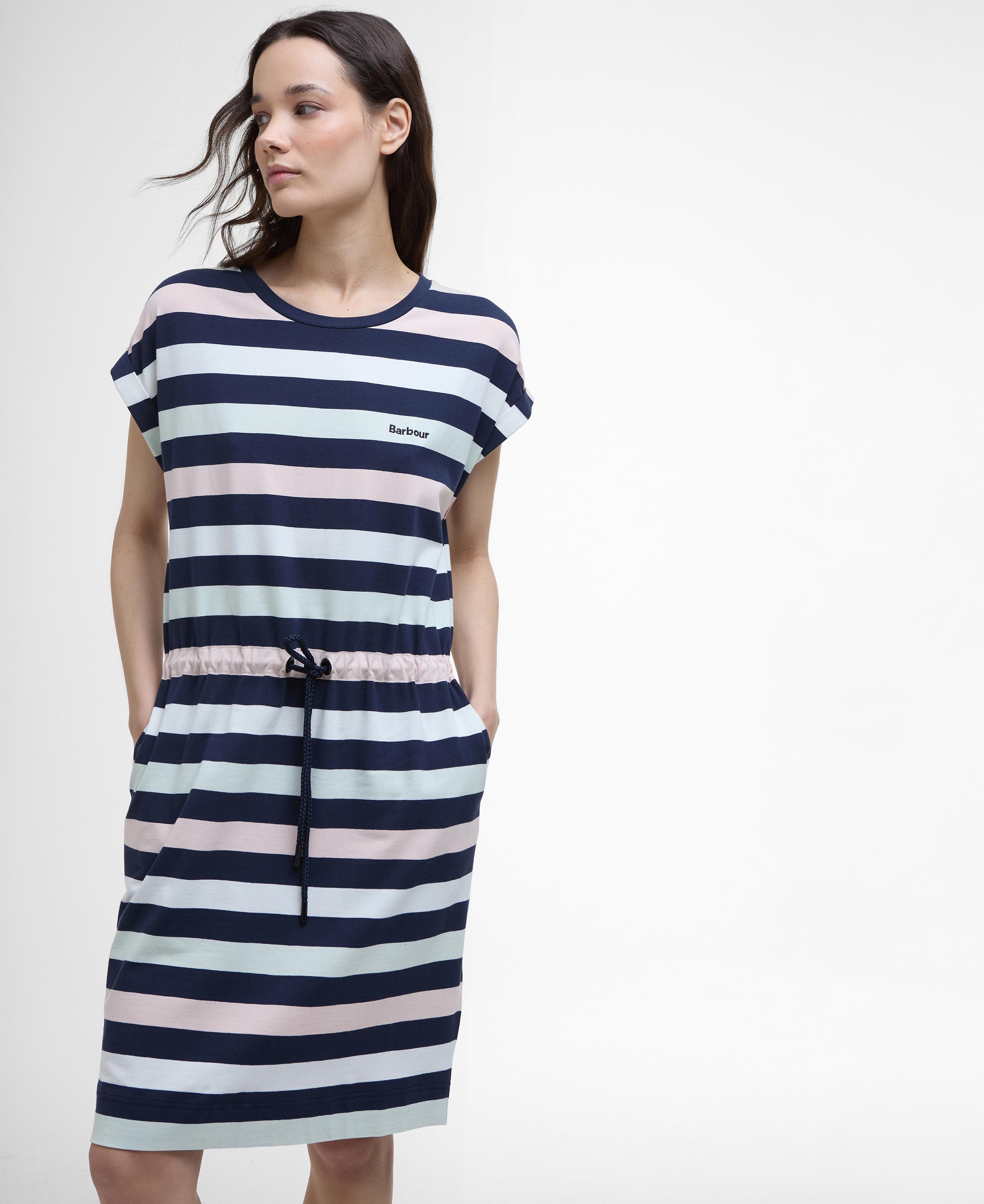 Marloes Striped T-Shirt Dress image number 3