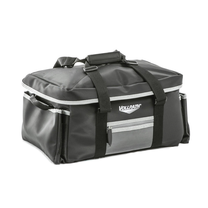 Medium 3-Series insulated catering bag with removable liner and two pan dividers