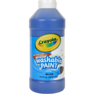 Washable Paint, Blue, 16 oz.