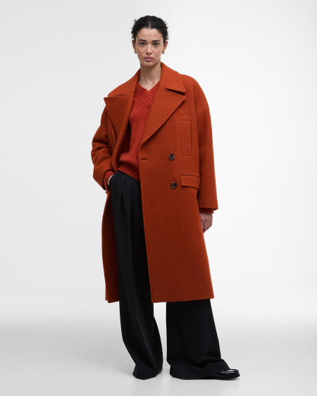 Cappotto doppiopetto in lana Blyth