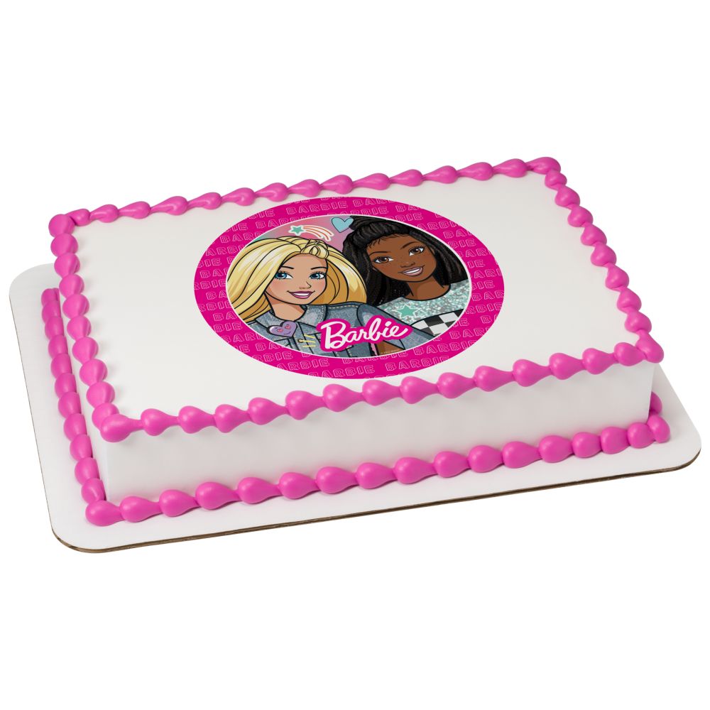 Image Cake Barbie™ Friends Forever