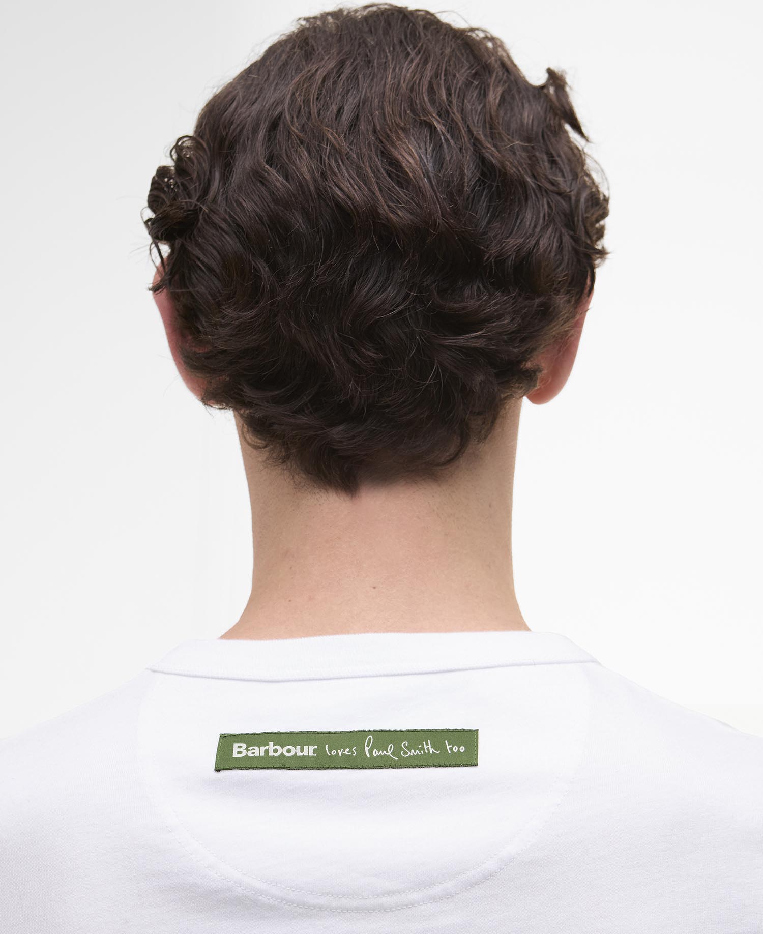 T-shirt Paul Smith loves Barbour image number 7